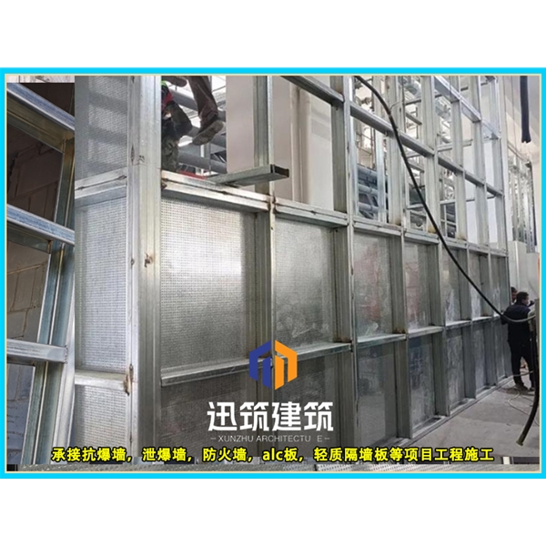 青岛防火抗爆墙 耐火4h 抗爆压力值3mpa